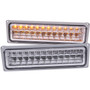 Anzo 511048 - 1988-1998 Chevrolet C1500 LED Parking Lights Chrome