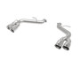 aFe Power 49-44119NM-P - POWER MACH Force-Xp 3in Axle-Back Exhaust 16-20 Chevy Camaro SS V8 6.2L w/o Mufflers - Polished