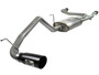 aFe Power 49-46102-B - MACHForce XP Exhaust Cat-Back 2.5/3in SS-409 w/ Black Tip 04-12 Nissan Titan V8 5.6L