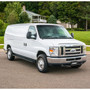 ARIES 2055545 - RidgeStep 6-1/2" x 96", 36" Black Steel Running Boards, Select Ford Transit