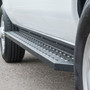 ARIES 2055545 - RidgeStep 6-1/2" x 96", 36" Black Steel Running Boards, Select Ford Transit