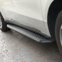 ARIES 2061001 - AeroTread 5" x 70" Black Stainless Running Boards, Select Acura MDX