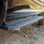 ARIES 2055535 - RidgeStep 6-1/2in. x 96in.; 36in. Black Steel Running Boards; Select Ford Transi