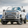 ARIES 2164101 - AdvantEDGE 5-1/2in. Black Aluminum Bull Bar with Lights; Select Silverado; Sierr