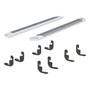 ARIES 2555015 - AdvantEDGE 5-1/2" x 91" Chrome Aluminum Side Bars, Select Silverado, Sierra Crew