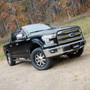 ARIES 2558048 - AscentStep 5-1/2" x 91" Black Steel Running Boards, Select Ford F-Series Crew