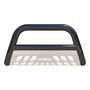 ARIES B35-6001 - 3" Black Steel Bull Bar, Select Honda Pilot, Ridgeline