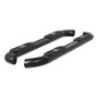 ARIES AL233006 - Big Step 4" Black Aluminum Round Side Bars, Select Ford Excursion, F-250, F-350