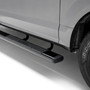 ARIES 4445027 - 6" x 91" Black Aluminum Oval Side Bars, Select Ford F-Series