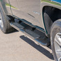 ARIES S224052 - 4" Black Steel Oval Side Bars, Select Chevrolet Colorado, GMC Canyon Extended
