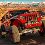 Artec Industries JJ8000 - Bare Steel Nighthawk Front Bumper with Aluminum Skid for JK, JL, and JT - Bare Steel