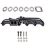 ATS Diesel 204-942-2272 - ATS Pulse Flow Exhaust Manifold Kit Fits 2003-2007 5.9L Common Rail Cummins 2-Pc T4 With Gaskets Turbo Hardware