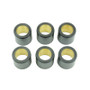 Athena S41000030P112 - Piaggio 500 Variator Rollers Kit (25x22.2 gr.20) - Set of 6