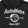 AutoMeter 0448XXL - ZIP HOODIE, ADULT XXLARGE, BLACK, VINTAGE