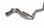 AWE 3010-22022 - BMW F3X 28i / 30i Touring Edition Axle-Back Exhaust Single Side - 80mm Silver Tips