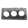 AutoMeter 15018 - 99-03 Ford Super Duty 52mm Black Triple Under Dash Pod
