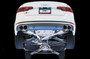 AWE 3010-42056 - Audi B9 S4 Touring Edition Exhaust - Non-Resonated (Silver 102mm Tips)
