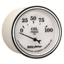 AutoMeter 1227 - Gauge Oil Press 2-1/16in. 100PSI Elec Old Tyme White II