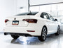 AWE 3015-23060 - 18-21 Volkswagen Jetta GLI Mk7 Track Exhaust - Diamond Black Tips (Fits High-Flow DP)