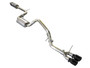 AWE 3015-23040 - VW MK7 Golf SportWagen Touring Edition Exhaust w/Diamond Black Tips (90mm)