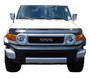 Auto Ventshade (AVS) 25139 - 07-14 Toyota FJ Cruiser High Profile Bugflector II Hood Shield - Smoke
