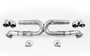 AWE 3015-32044 - 991 Carrera Performance Exhaust - Chrome Silver Tips