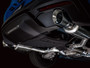 AWE 3015-32650 - 2024 Ford Mustang GT Fastback S650 RWD Touring Catback Exhaust w/ Dual Chrome Silver Tips