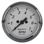 AutoMeter 1994 - American Platinum 2-1/16in 7K RPM In-Dash Tachometer Gauge