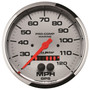 AutoMeter 200646-35 - 5 in. GPS SPEEDOMETER, 0-120 MPH, MARINE CHROME ULTRA-LITE