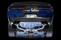 AWE 3015-43144 - 2015+ Dodge Challenger 6.4L/6.2L SC Track Edition Exhaust - Quad Diamond Black Tips