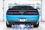 AWE 3015-42136 - 2015+ Dodge Challenger 6.4L/6.2L SC Track Edition Exhaust - Quad Chrome Silver Tips