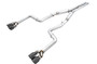 AWE 3015-43152 - 2017+ Dodge Challenger 5.7L Track Edition Exhaust - Diamond Black Quad Tips
