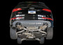 AWE 3015-42052 - Audi 8R SQ5 Touring Edition Exhaust - Quad Outlet Chrome Silver Tips