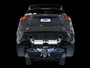 AWE 3020-32036 - Ford Focus RS Touring Edition Cat-back Exhaust- Resonated - Chrome Silver Tips