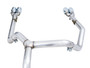 AWE 3015-42201 - 4th Gen GM 1500 5.3L 0FG Catback Split Rear Exit (w/ Bumper Cutouts) - Quad Chrome Tips
