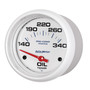 AutoMeter 200765 - Marine White Air-Core Electric Oil Temperature Gauge 2-5/8in 140-300 Deg F