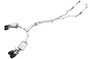 AWE 3020-43064 - Audi B9 S5 Sportback Touring Edition Exhaust - Non-Resonated (Black 102mm Tips)