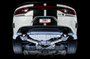 AWE 3020-33074 - 2017+ Dodge Charger 5.7L Touring Edition Exhaust - Non-Resonated - Diamond Black Tips