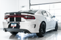AWE 3020-33074 - 2017+ Dodge Charger 5.7L Touring Edition Exhaust - Non-Resonated - Diamond Black Tips