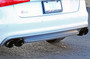 AWE 3020-43050 - Audi C7 / C7.5 S6 4.0T Track Edition Exhaust - Diamond Black Tips