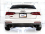 AWE 3020-43109 - 19-23 Audi C8 S6/S7 2.9T V6 AWD Track Edition Exhaust - Diamond Black Tips