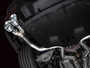 AWE 3020-42375 - 2024 Ford Mustang Dark Horse S650 RWD Track Edition Catback Exhaust w/ Quad Chrome Silver Tips
