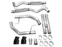 AWE 3020-33650 - 2024 Ford Mustang GT Fastback S650 RWD Track Edition Catback Exhaust w/ Dual Diamond Black Tips