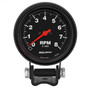AutoMeter 2892 - Black 2-5/8 inch 8000 rpm Tachometer Mini Tach Gauge