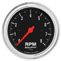 AutoMeter 2499 - Traditional Chrome 3-3/8in 8K RPM In Dash Tachometer