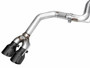 AWE 3020-43650 - 2024 Ford Mustang GT Fastback S650 RWD Track Edition Catback Exhaust w/ Quad Diamond Black Tips