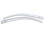 Auto Ventshade (AVS) 682956 - 99-07 Chevy Silverado 1500 Standard Cab Outside Mount Front Window Ventvisor 2pc - Chrome