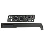 AutoMeter 2907-04 - DIRECT FIT DASH KIT; (3 3/8in. X2; 2 1/16in. X4); DODGE CHARGER 68-70; CHRONO
