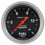 AutoMeter 3411 - Sport-Comp 2 5/8in 0-15 PSI Mechanical Fuel Pressure Gauge
