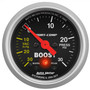 AutoMeter 3377 - Sport-Comp 52mm 30 PSI Electronic Peak Memory/Warning Boost Gauge